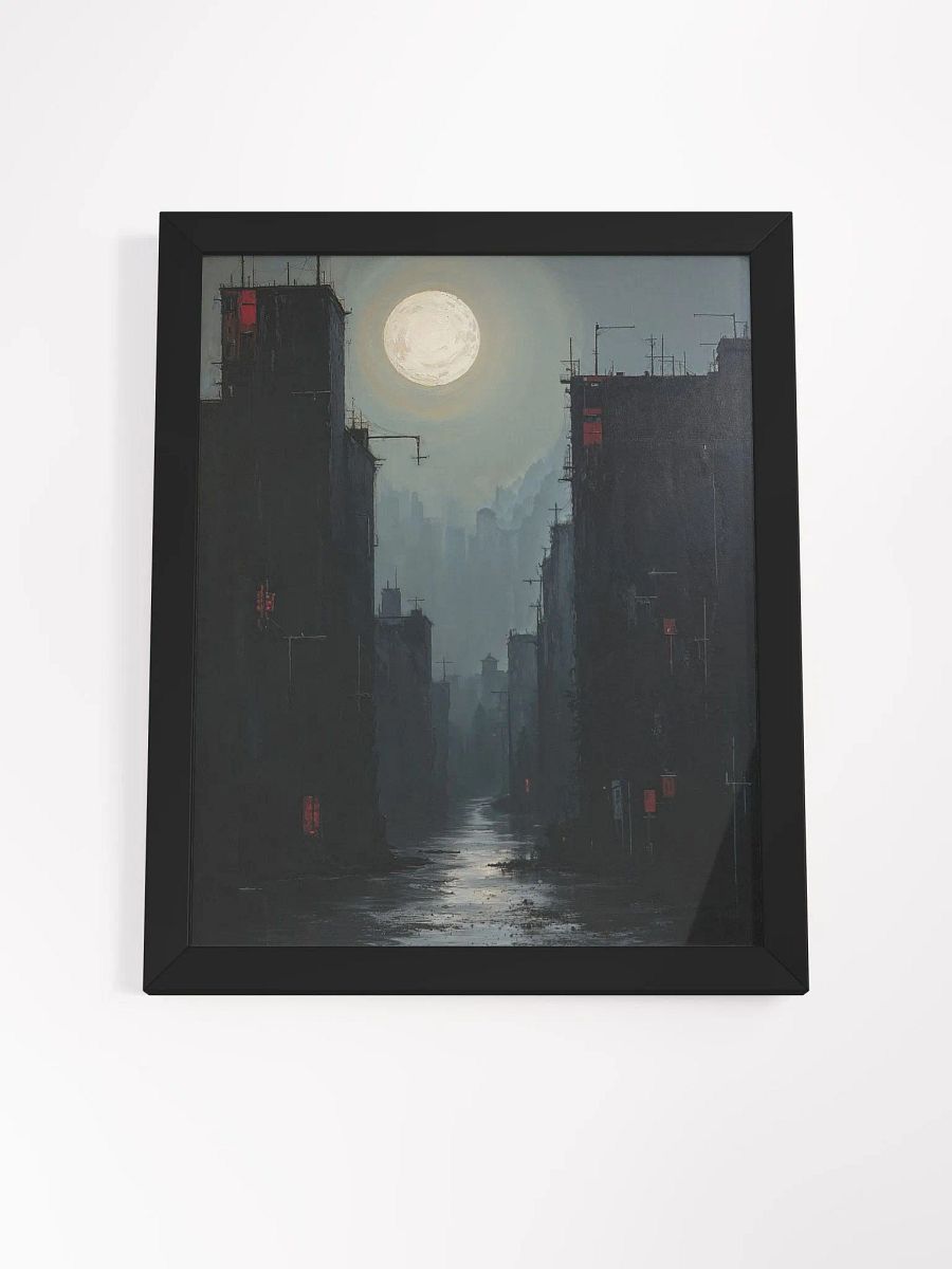 Moonlit Metropolis Framed Print product image (4)