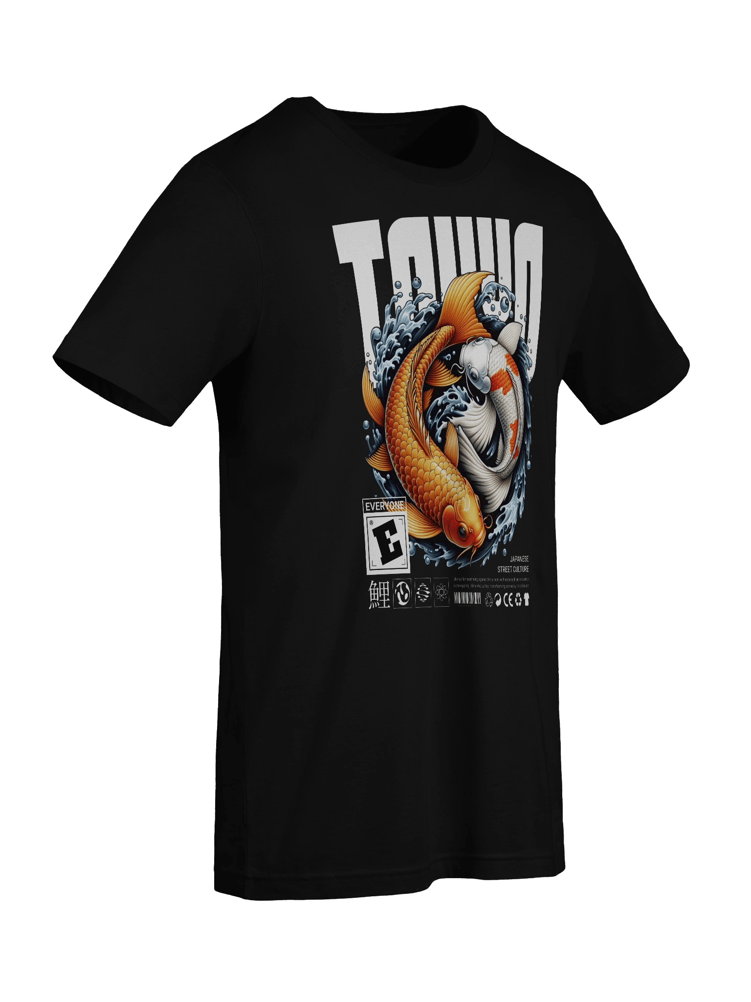 Koi Fish Graphic T-Shirt: A Fusion of Art and Tokyo Style product image (9)
