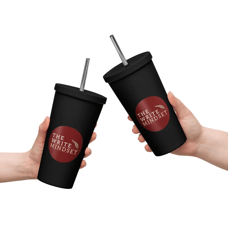 The Write Mindset Logo—Insulated Tumbler product image (4)