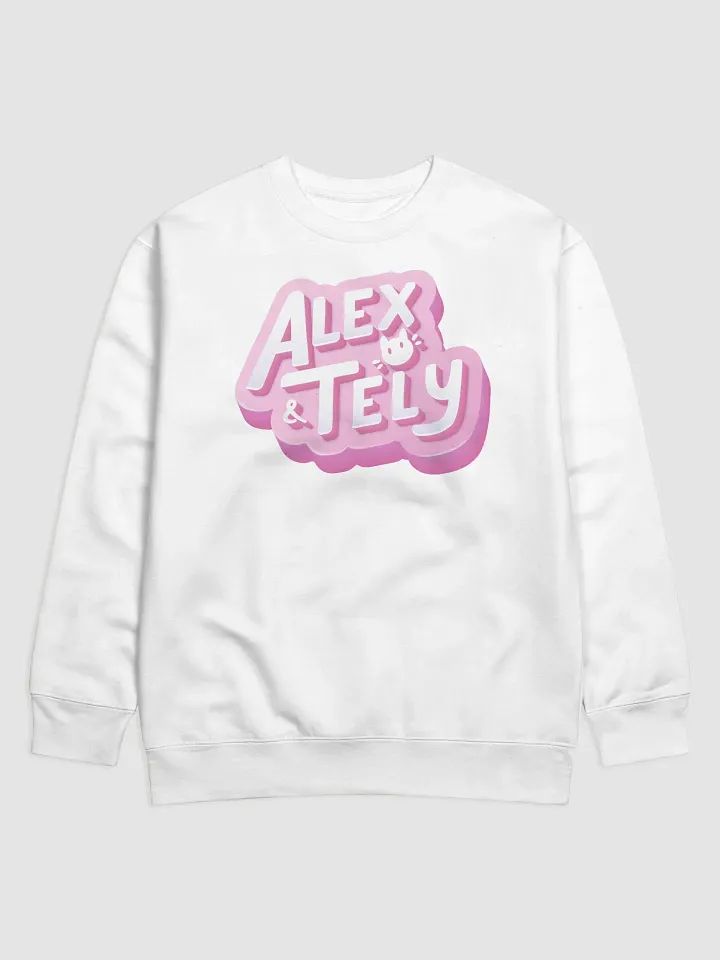Alex & Tely Pink Logo Sweatshirt product image (1)