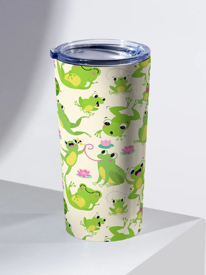 Frogs and Lilly pads repeating pattern product image (1)