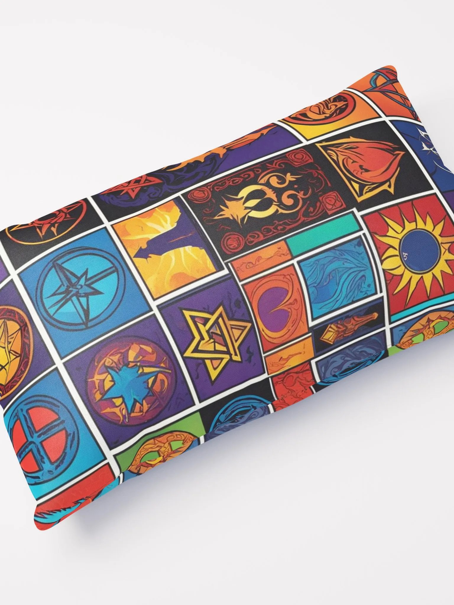 Brightly Coloured Symbology Cushion product image (4)