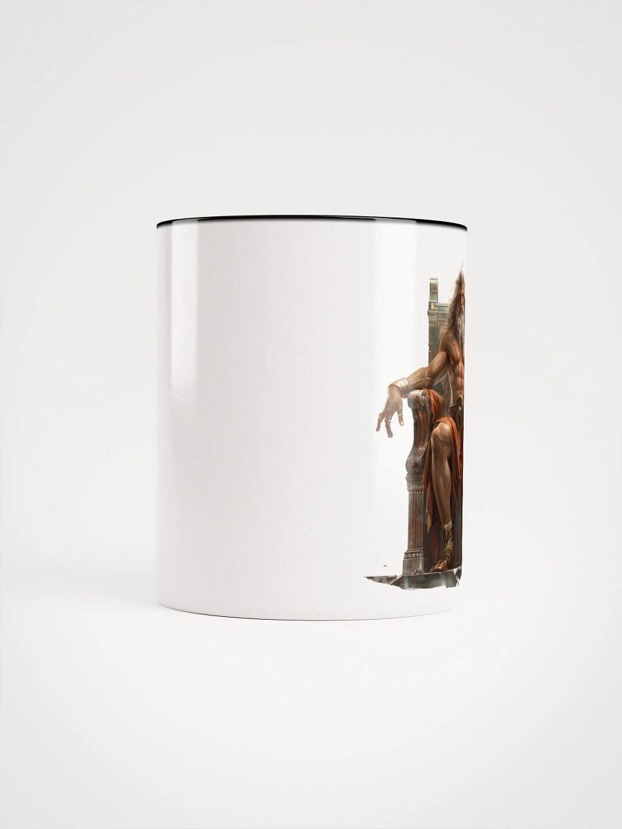 Poseidon - The God of the Oceans Ceramic Mug with Black Color Inside product image (10)