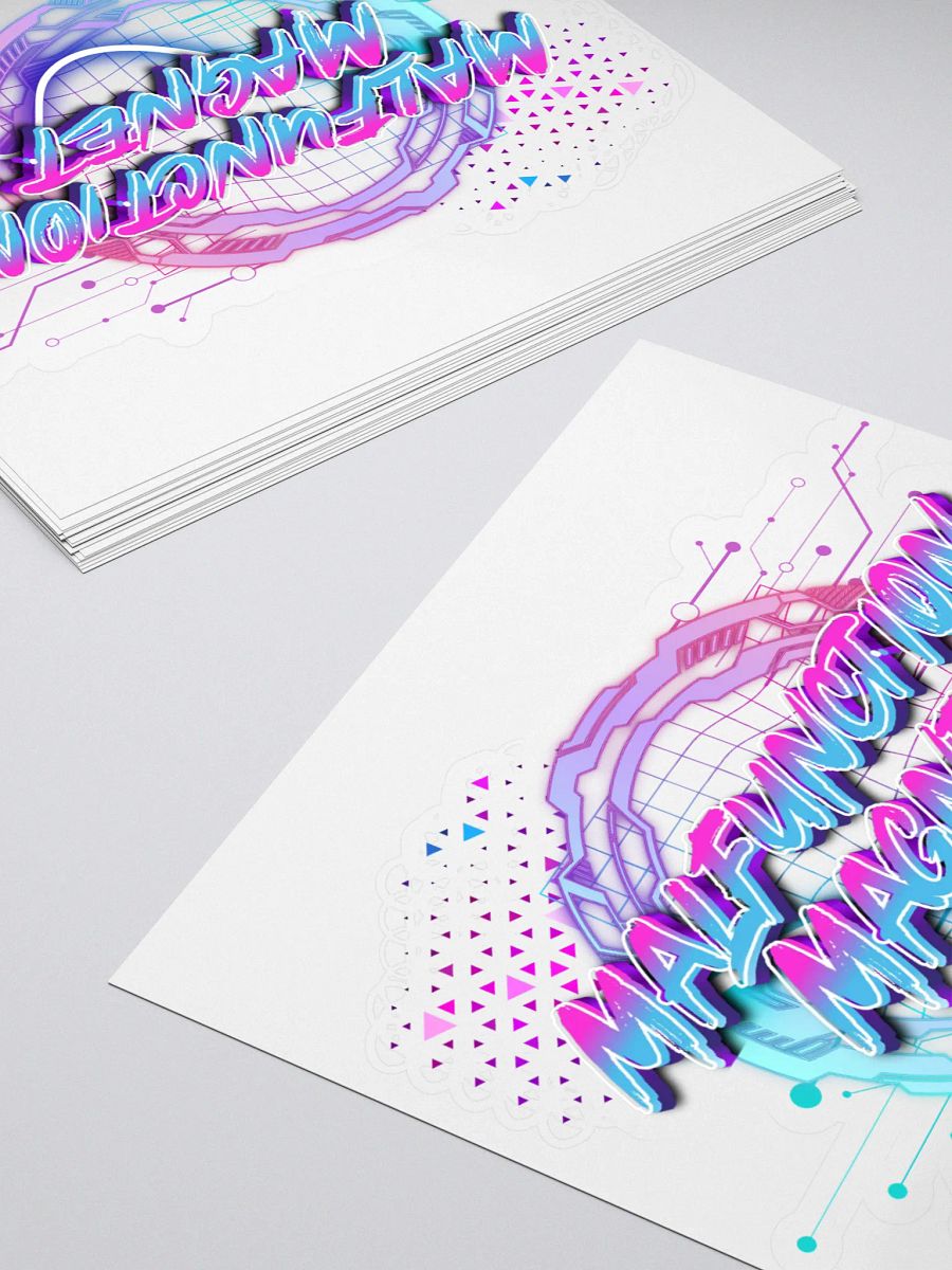 Malfunction Magnet Sticker product image (4)