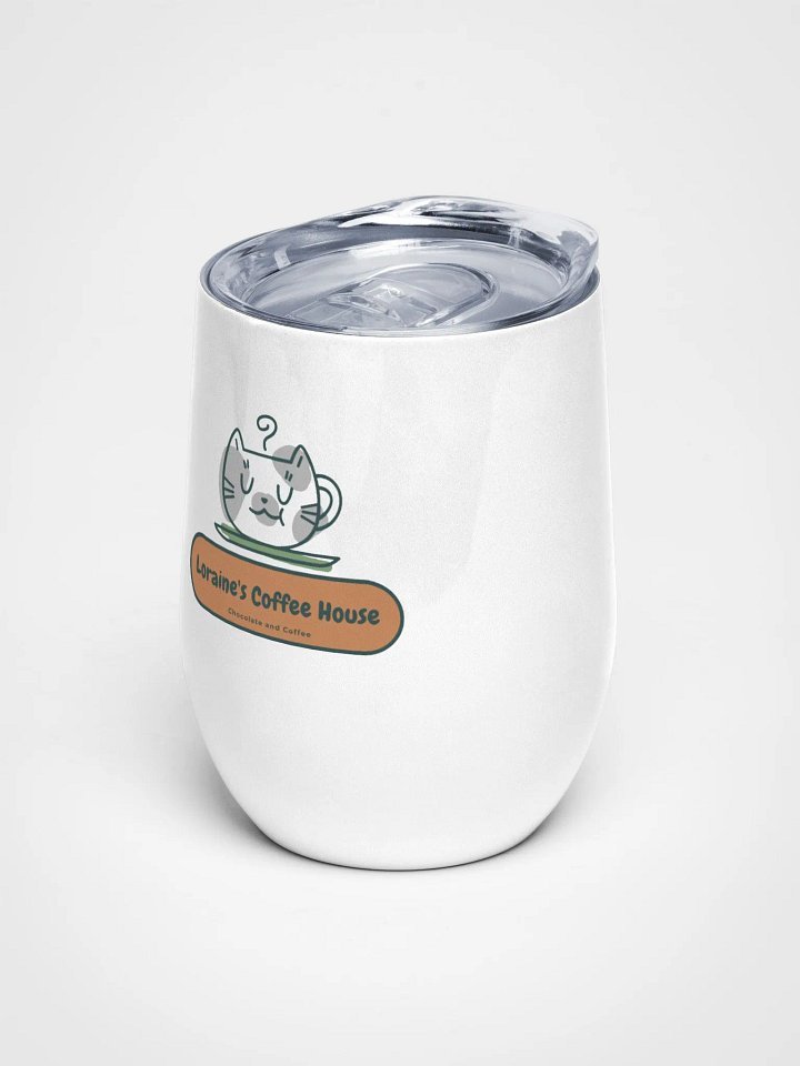 Loraine's Kitty Coffee Wine Tumbler product image (2)