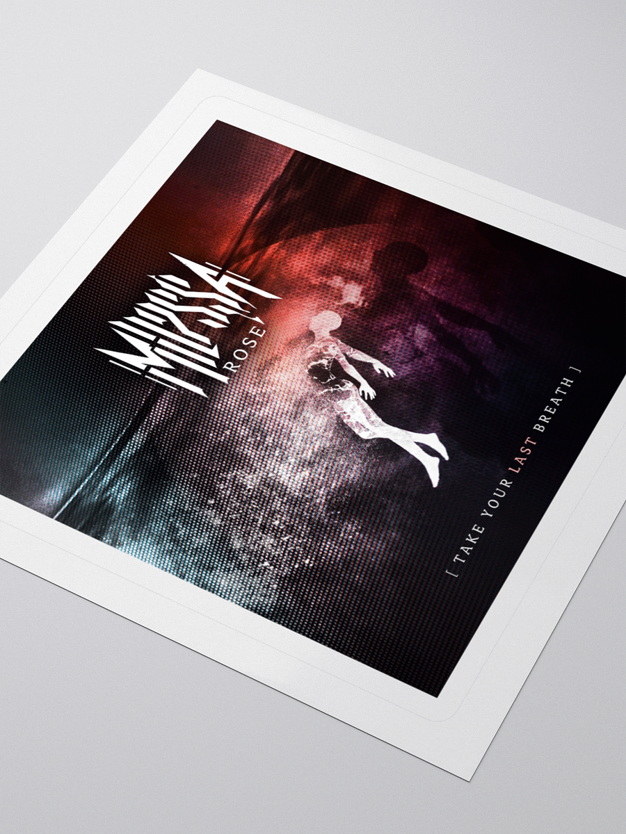 Take Your Last Breath Official Single Sticker product image (11)