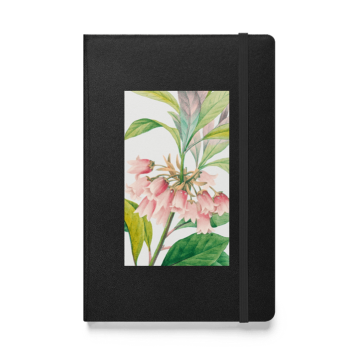 Elegant Floral Hardcover Notebook product image (1)
