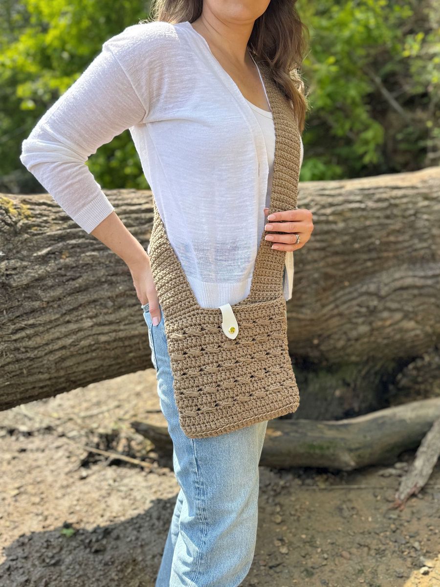 Coco Cross Body Crochet Bag Pattern PDF product image (5)