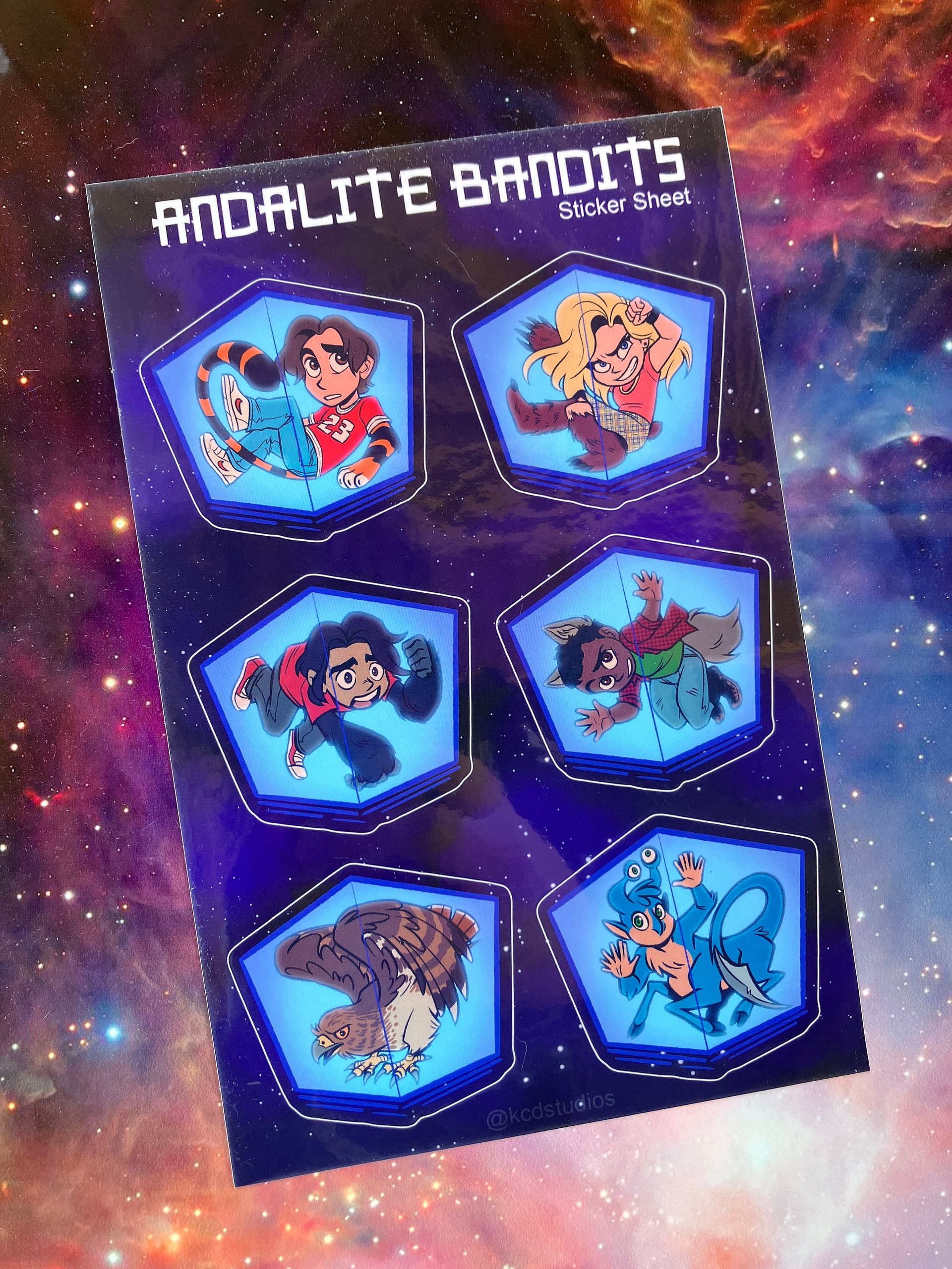 Andalite Bandits - Sticker Sheets product image (1)