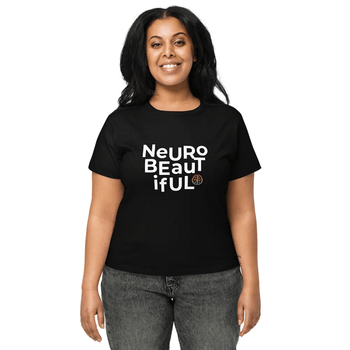 Neurobeautiful Brain High-Waisted Tee product image (1)