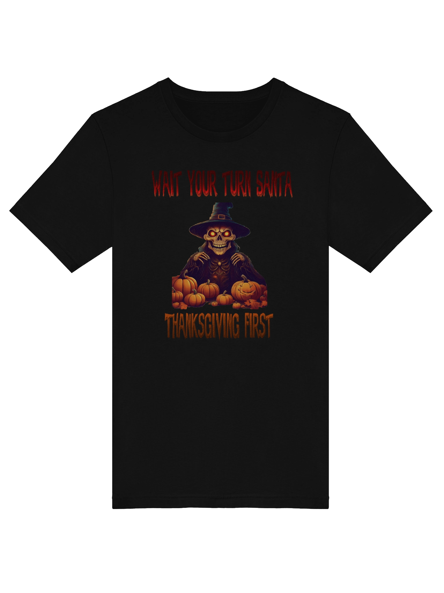 Witchy Skeleton Thanksgiving T-Shirt product image (42)