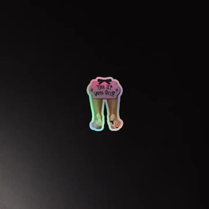 Toes Up, Vapes Out Sticker product image (4)