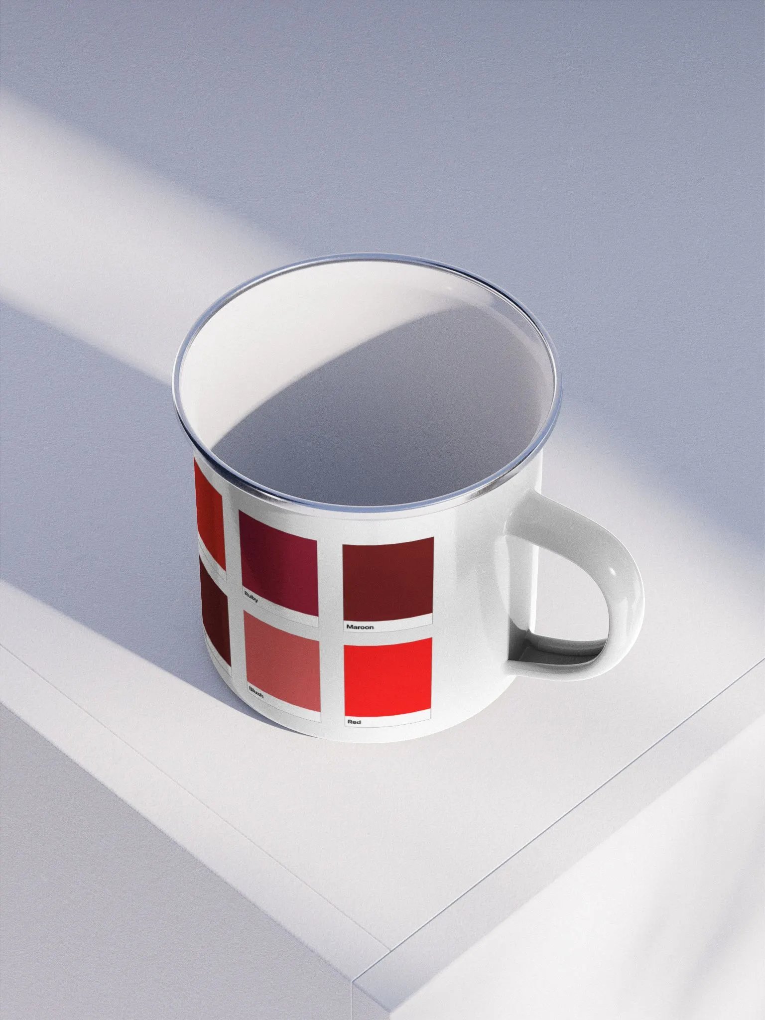 Shades of Red - Enamel Mug product image (4)
