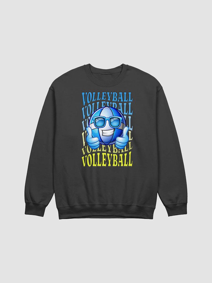 Thumbs Up Volleyball Sunny Spike Crewneck Sweatshirt product image (1)