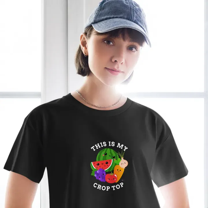 The Punny Plant Crop Top product image (19)