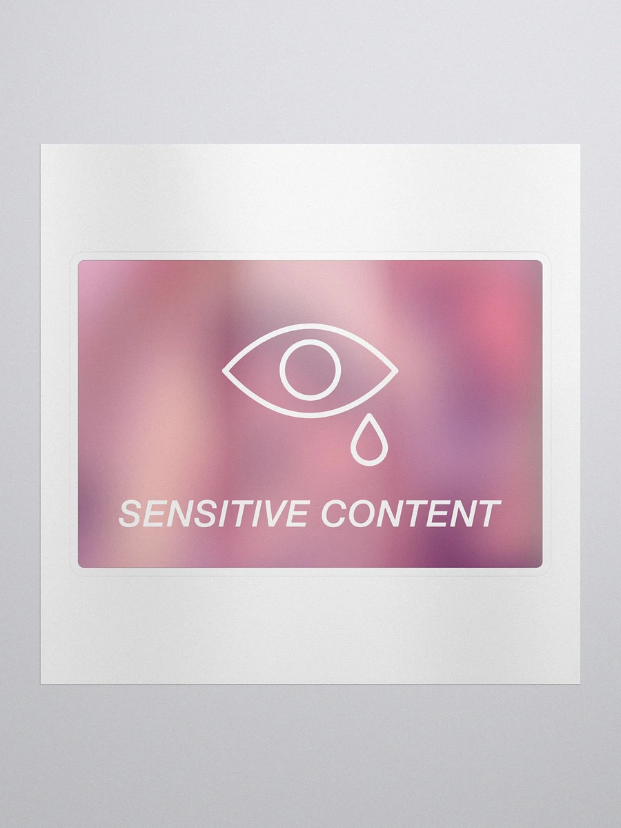 Sensitive Content Sticker product image (2)