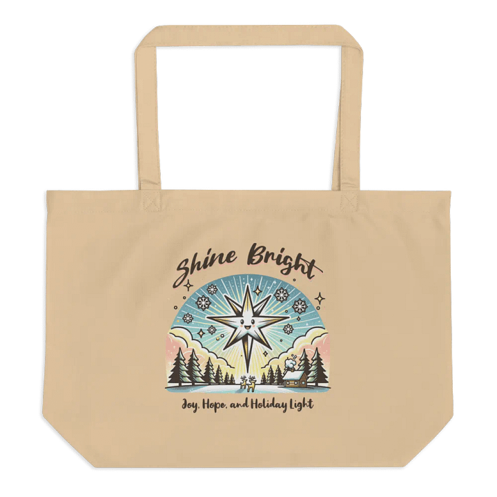 Shine Bright Econscious Organic Cotton Tote product image (1)