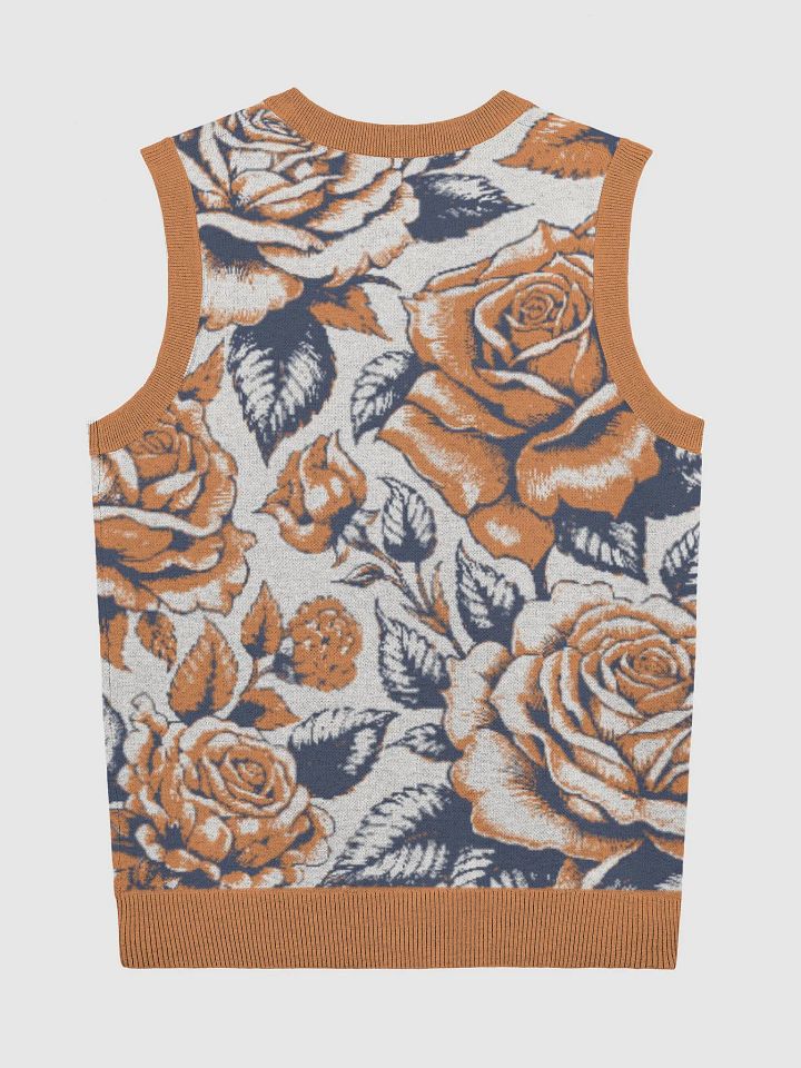 Blossom Jacquard V-Neck Vest product image (2)