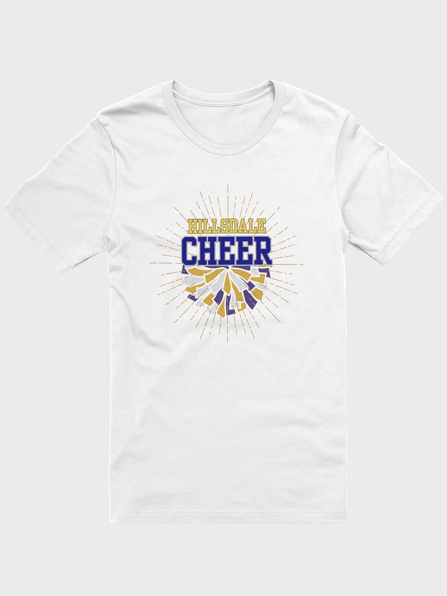 Hillsdale Cheer Burst T-Shirt product image (37)