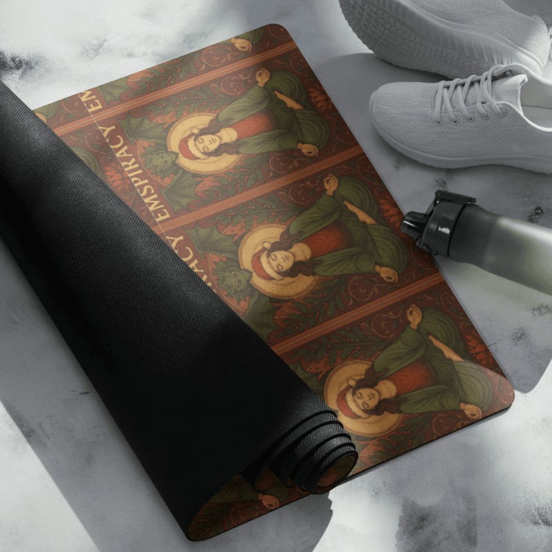 🌑🐉 THE EMSPIRACY MEDITATION MAT, ALIGN, ASCEND, AWAKEN 🐉🌑 product image (3)