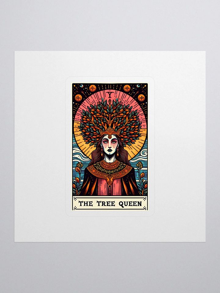 The Tree Queen Tarot Sticker product image (1)