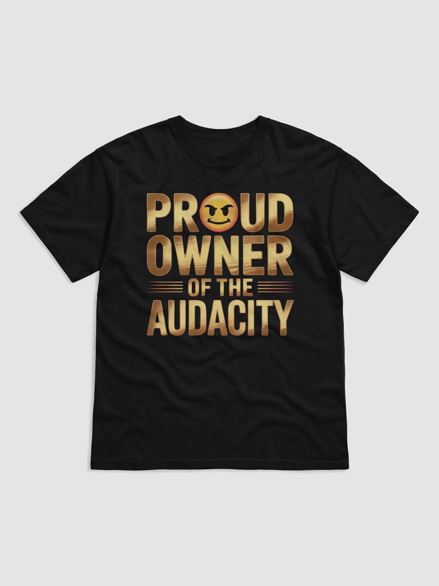 Audacious Attitude Gold Tee product image (1)