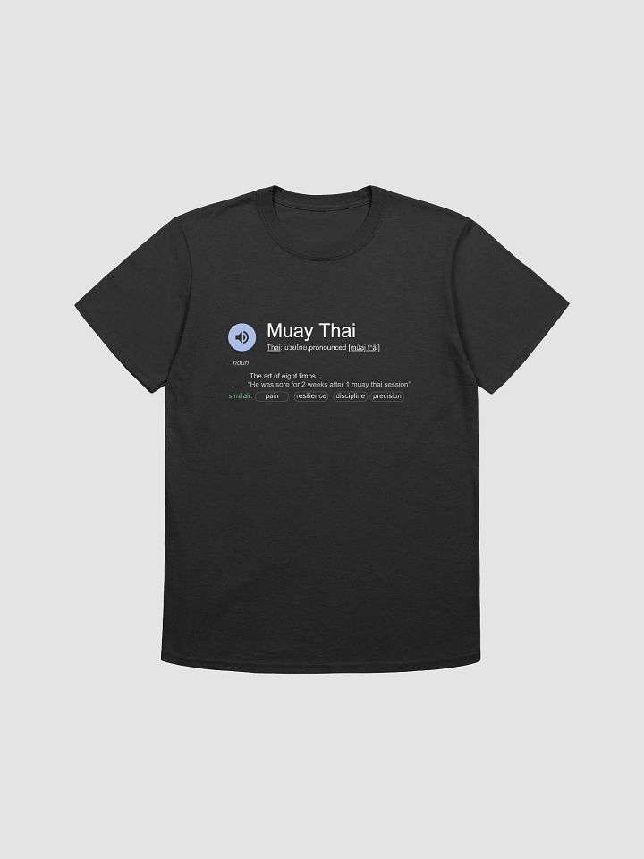 Definition of Muay Thai(Black edition) product image (1)