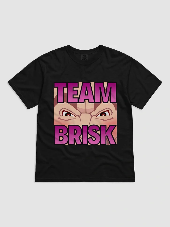 Team Brisk Heavyweight Tee Pink Fade Logo product image (2)