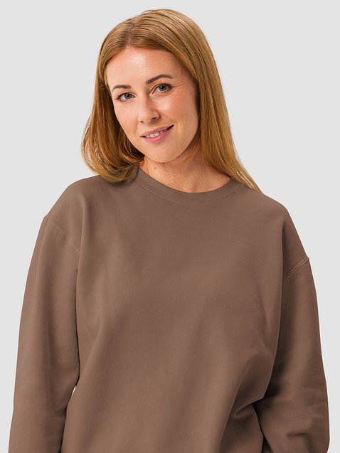 Photo showing Comfort Colors Unisex Garment-Dyed Fleece Crewneck Sweatshir