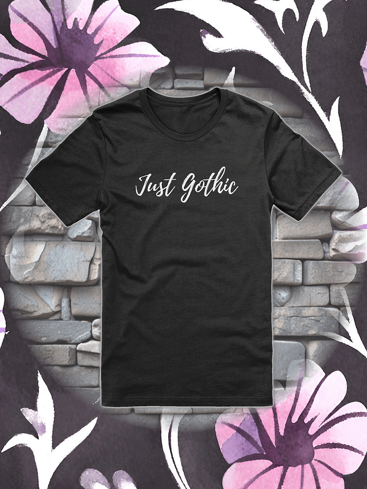 Just Gothic T-shirt product image (1)