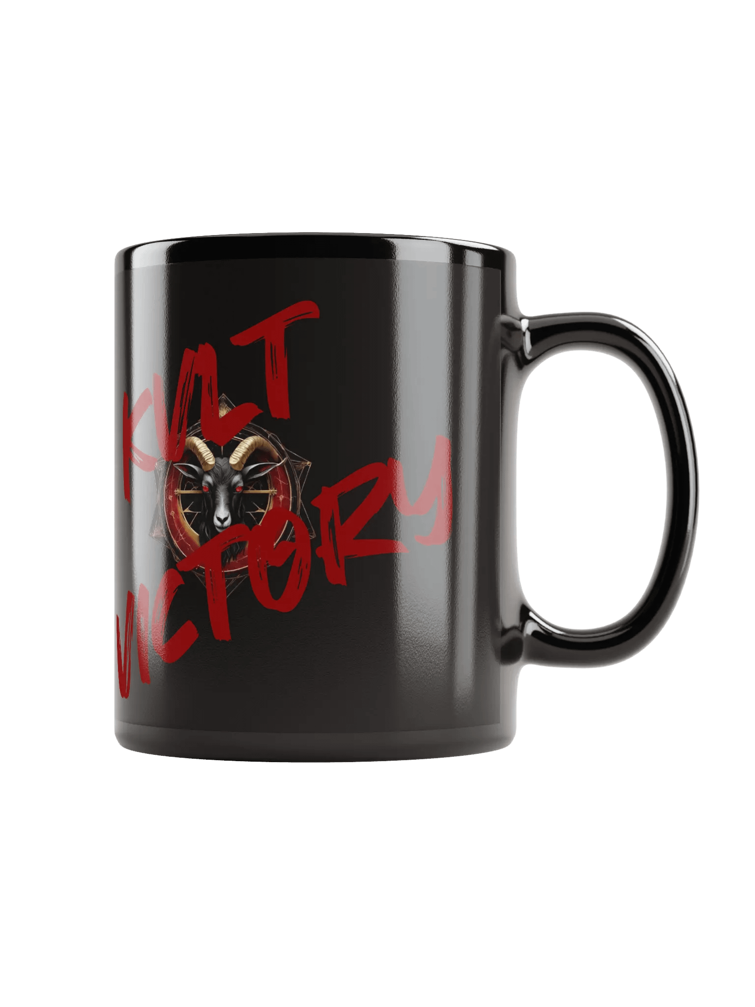 Kvlt Victory (Red) Mug – No Survivors, No Witnesses ☠️🔥 product image (1)