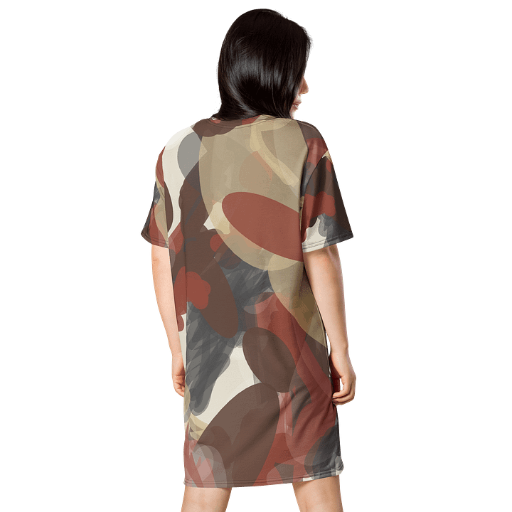 Dreamscape Delight T-Shirt Dress product image (2)