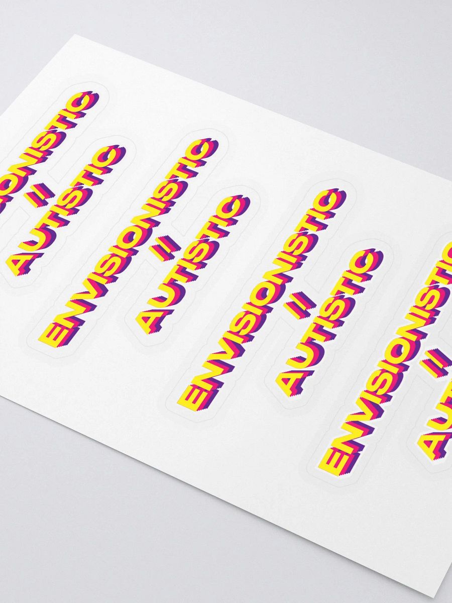 Envisionistic // Autistic Stickers product image (3)