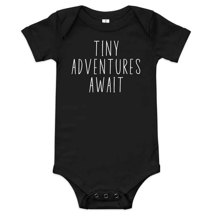 Tiny Adventures Await Baby One Piece product image (2)