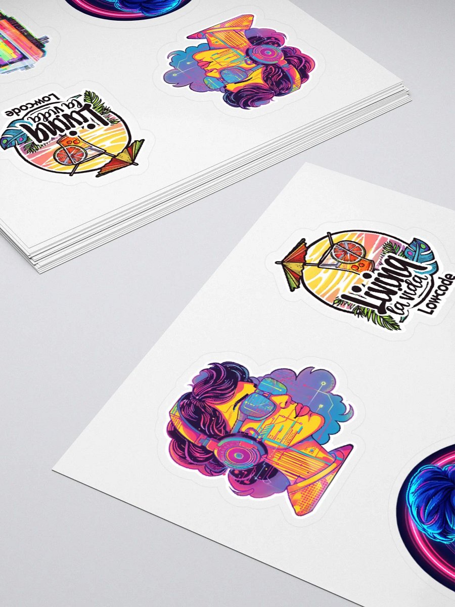 Vibrant Vinyl Sticker Set product image (11)