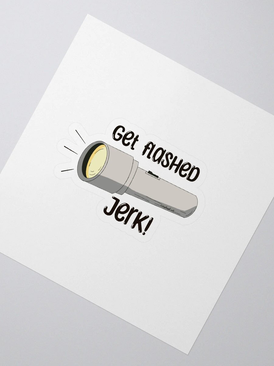 Get Flashed Jerk Sticker product image (2)