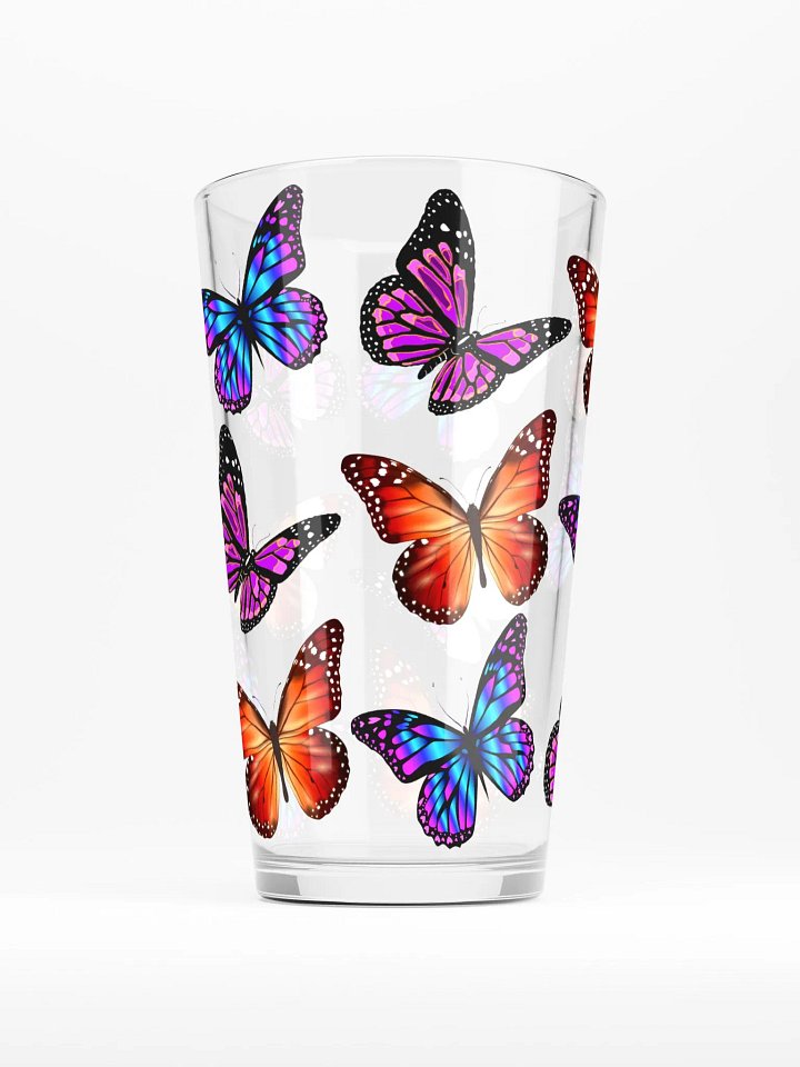 All Butterflies Pint Glass product image (2)