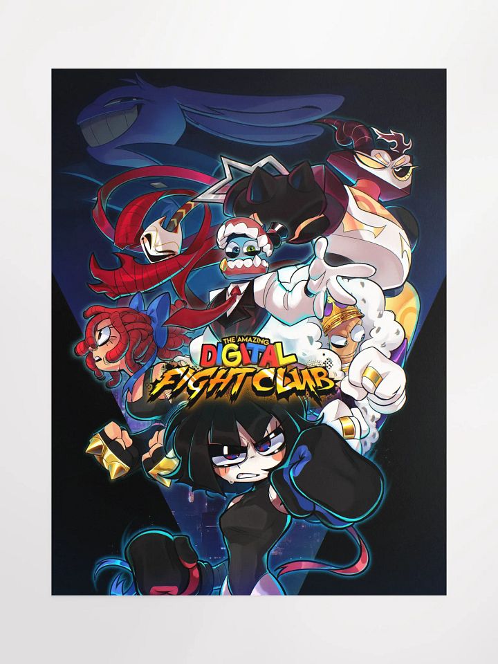 DIGITAL CIRCUS: FIGHT CLUB POSTER product image (1)