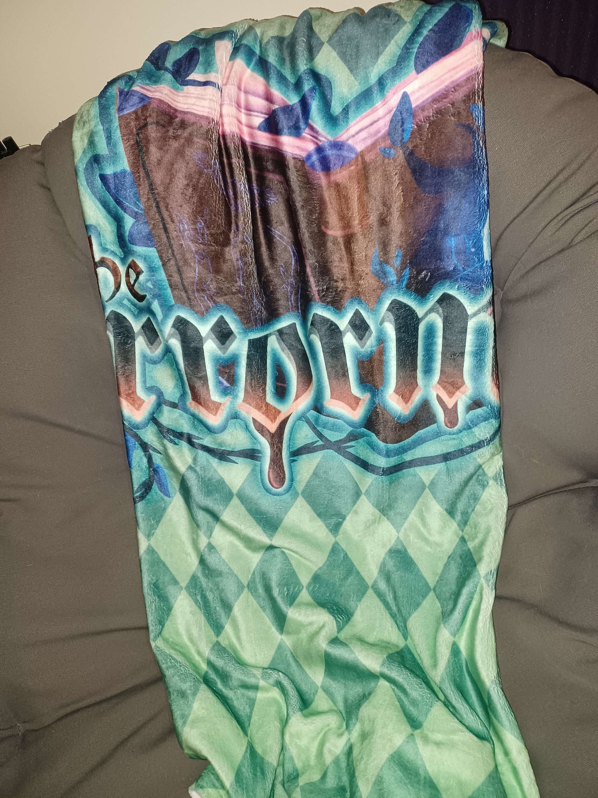 Horrormancer Throw Blanket product image (3)