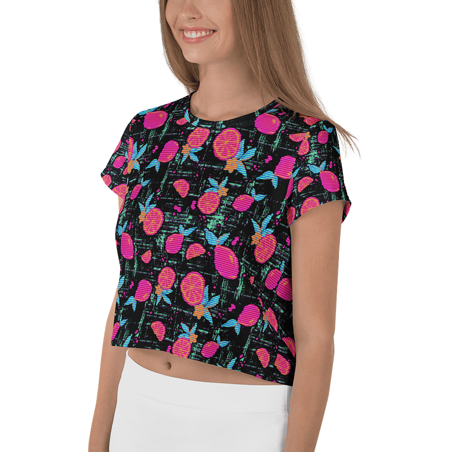 Hot Pink Lemonade Cropped Tshirt product image (3)