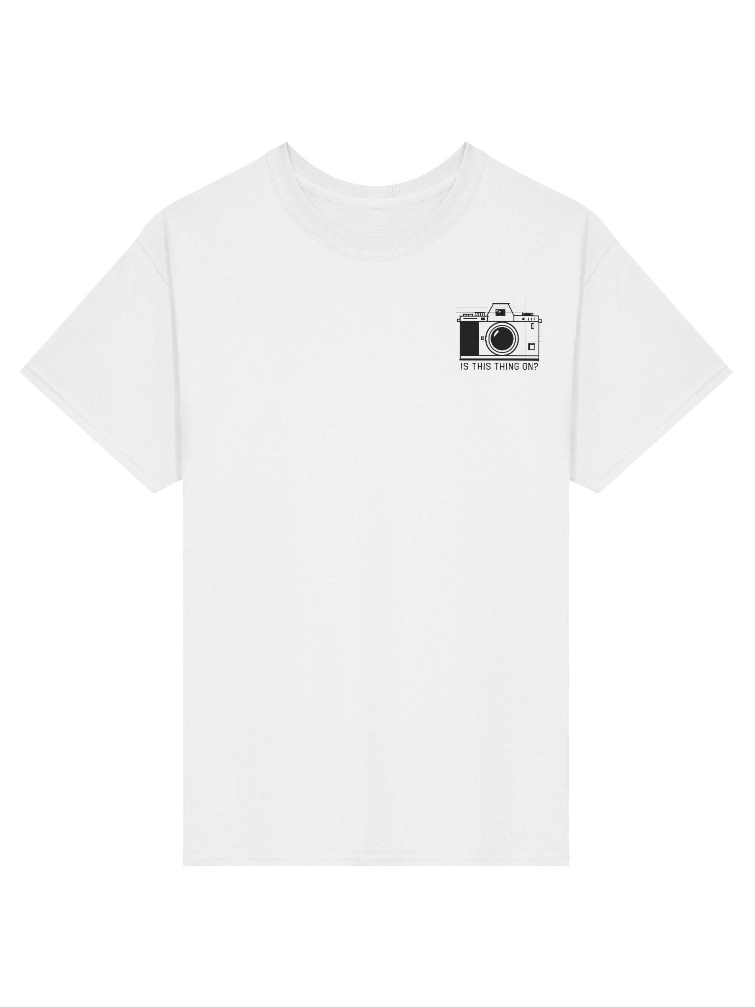 Retro Camera Sketch T-Shirt product image (1)