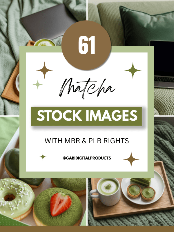 MRR/PLR Matcha Stock Images product image (1)
