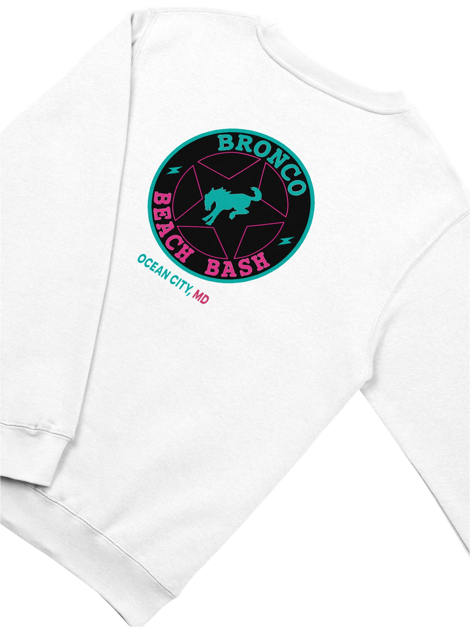 2025 Bronco Beach Bash Ocean City / Destination Bigfoot Bronco Collab Sweatshirt (Multiple Colors Available) product image (24)