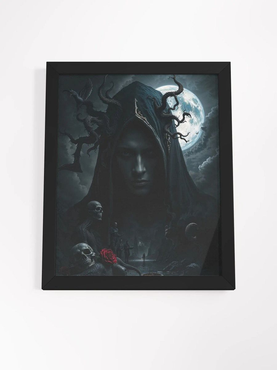 Shadowed Surreal Gothic Framed Print product image (6)