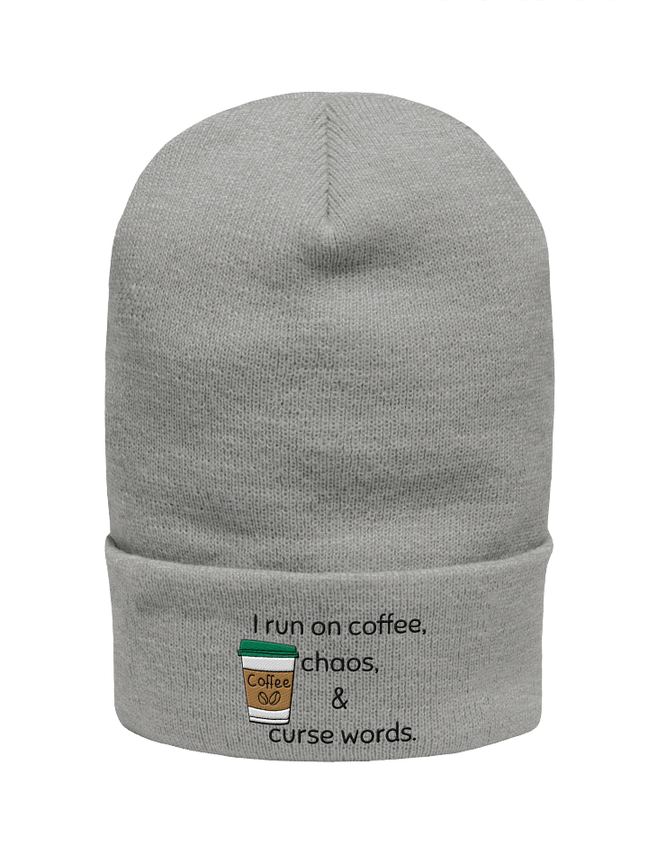Light Chaos Coffee Beanie product image (1)