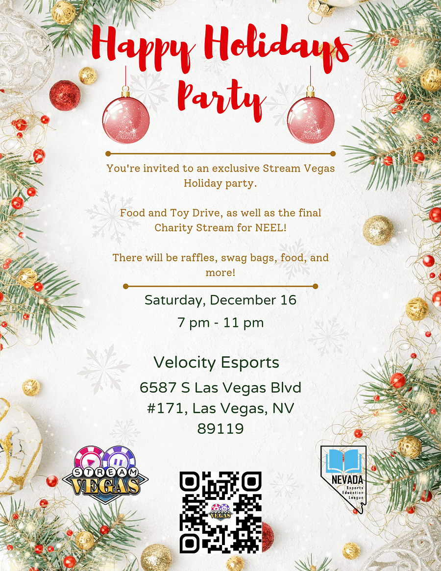 Stream Vegas Happy Holidays Party VIP Ticket product image (1)
