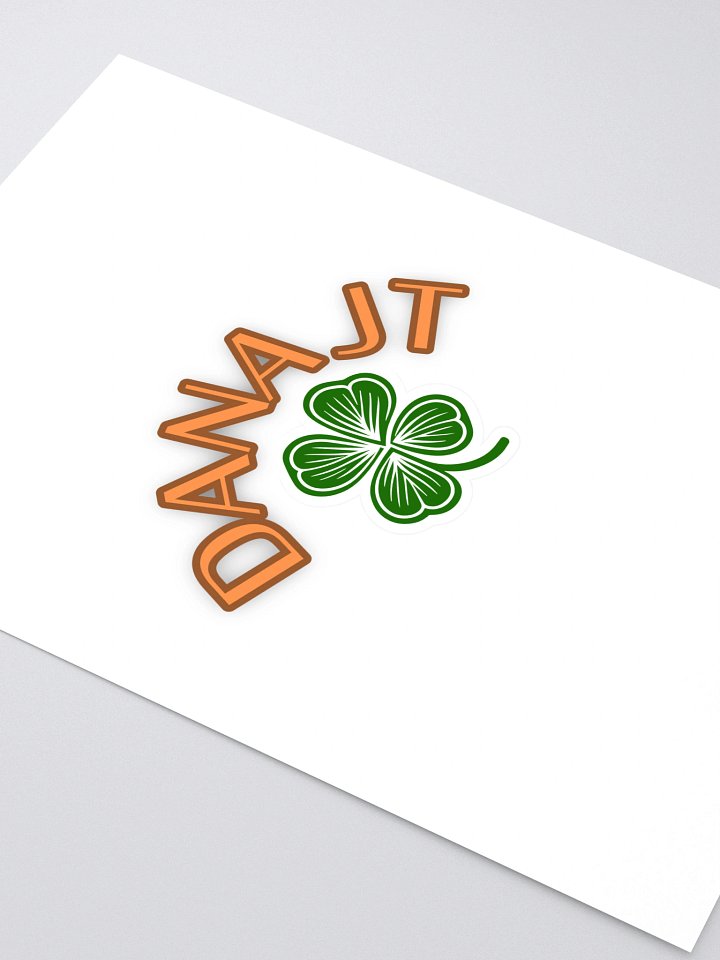 DANA JT Lucky Charm Sticker Sheet product image (2)