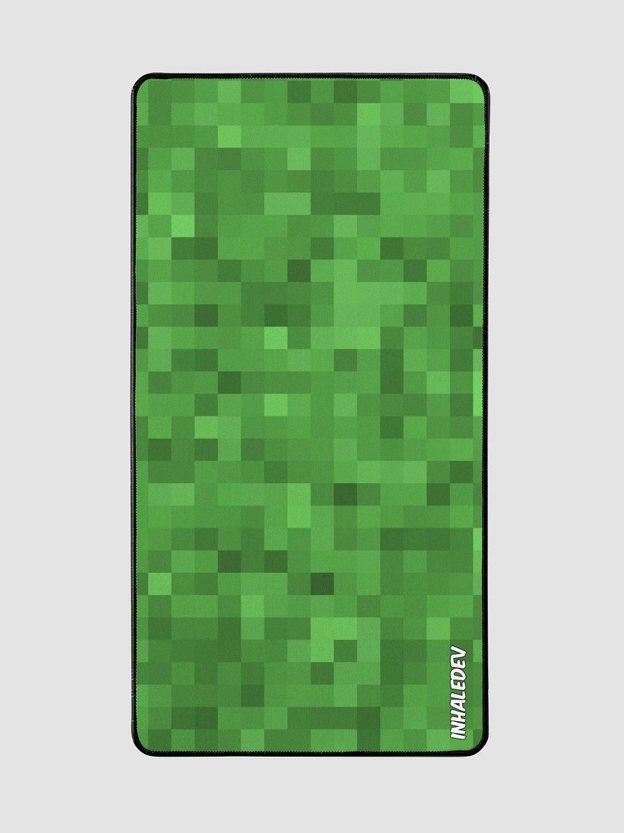 Green Pixel- Desk Mat product image (2)