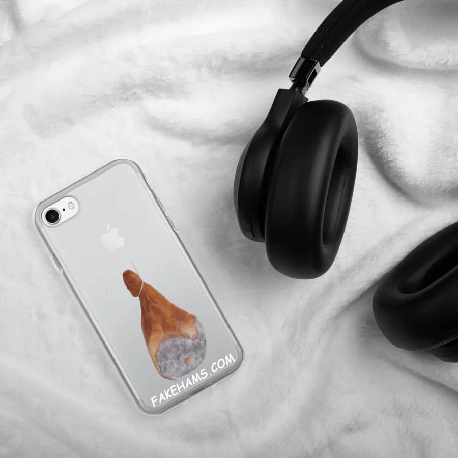 fakehams iPhone case clear product image (4)