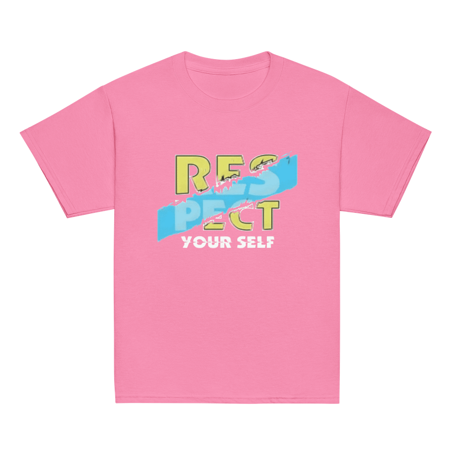 Kids T-Shirt Respect Slogan product image (2)